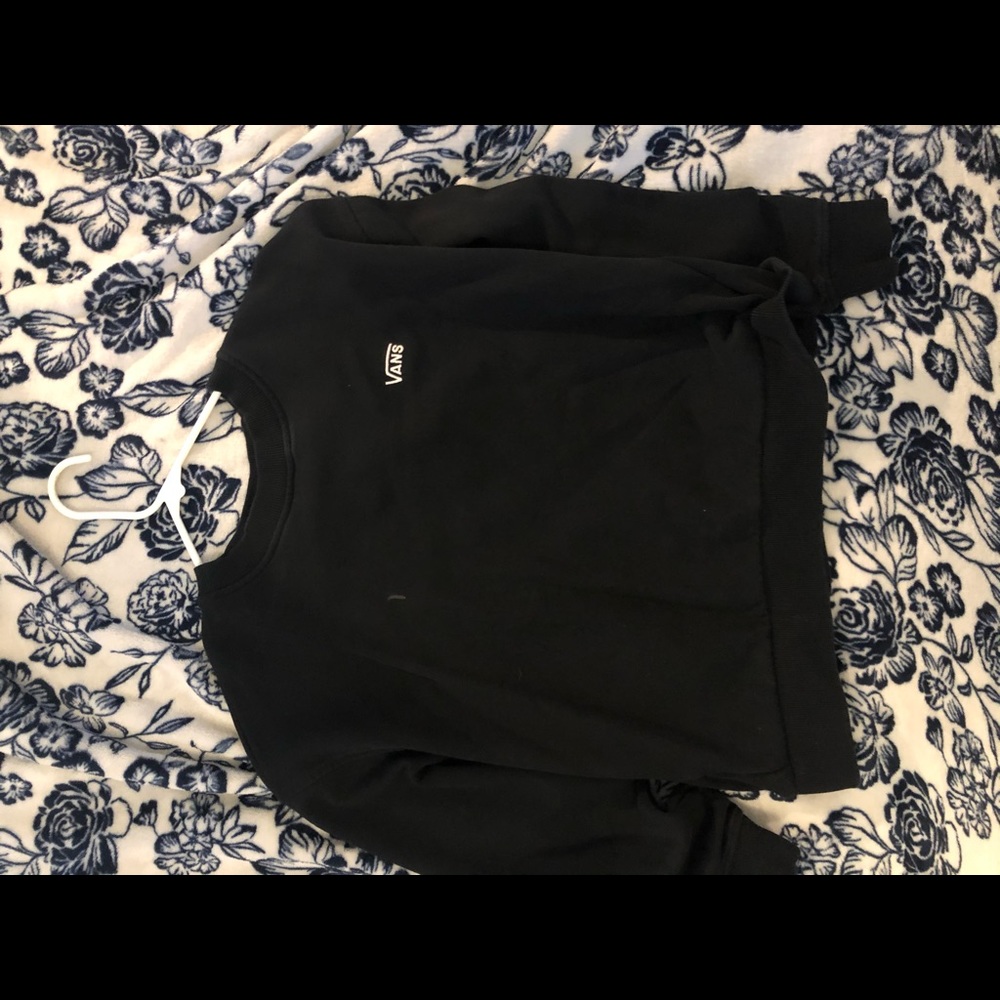 Black vans hoodie